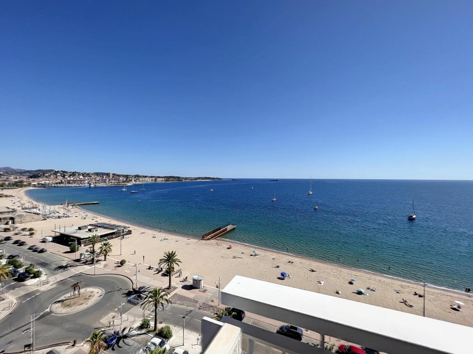 Frejus Plage - T2 -Vue Mer Feerique Exteriör bild