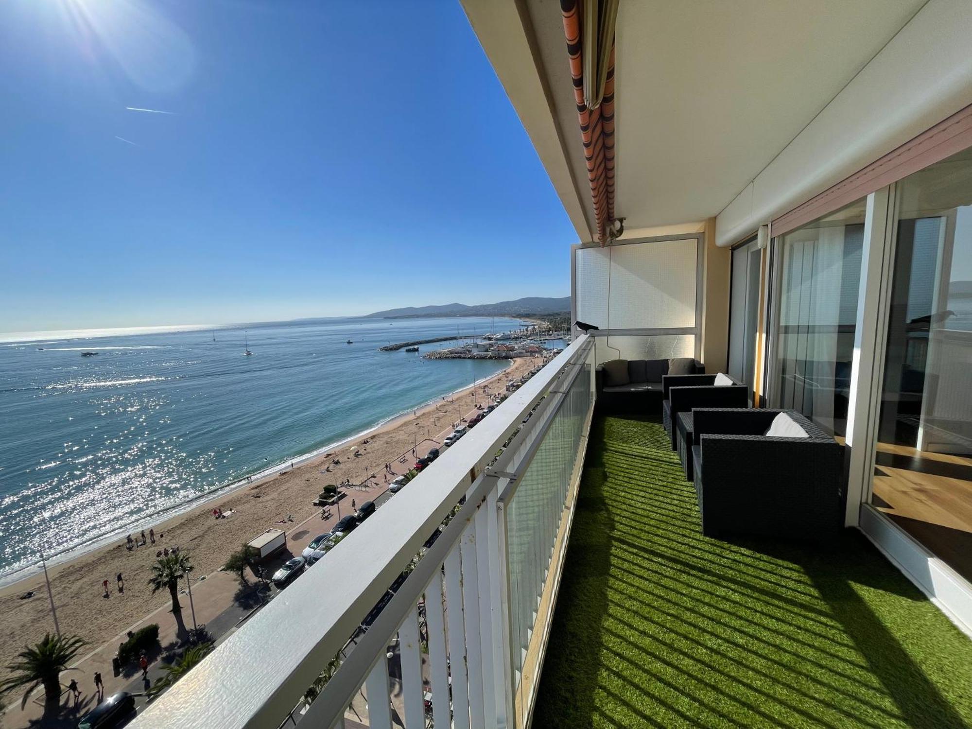 Frejus Plage - T2 -Vue Mer Feerique Exteriör bild